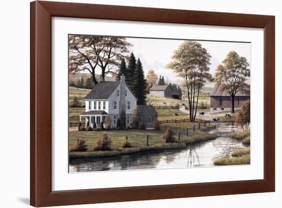 Autumn Grazing-Bill Saunders-Framed Giclee Print