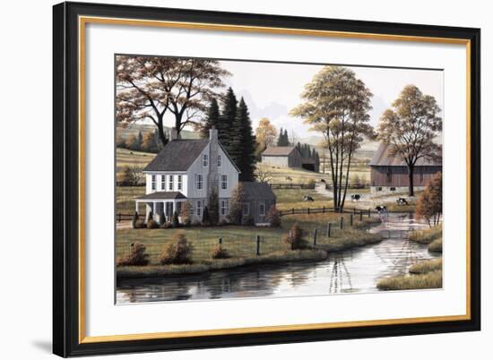 Autumn Grazing-Bill Saunders-Framed Giclee Print