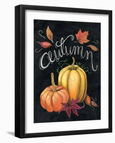 Autumn Harvest I Gold Pumpkin-Mary Urban-Framed Art Print