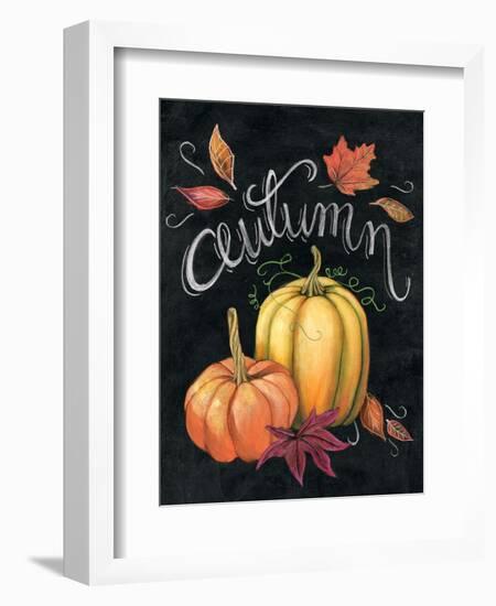 Autumn Harvest I Gold Pumpkin-Mary Urban-Framed Premium Giclee Print