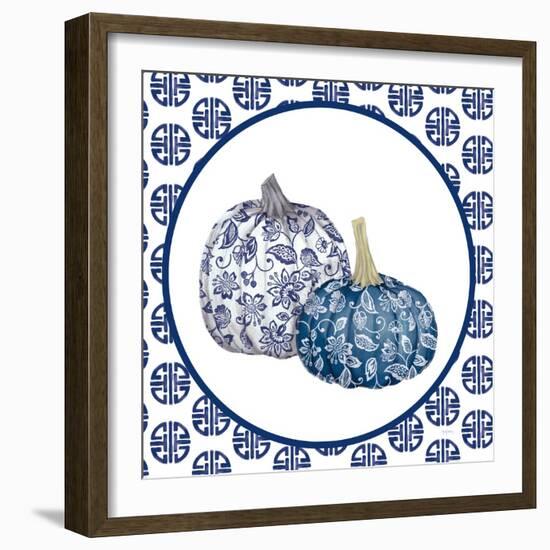 Autumn Harvest IV Chinoiserie-Mary Urban-Framed Art Print