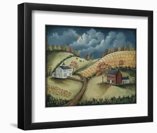 Autumn Harvest-Barbara Jeffords-Framed Giclee Print