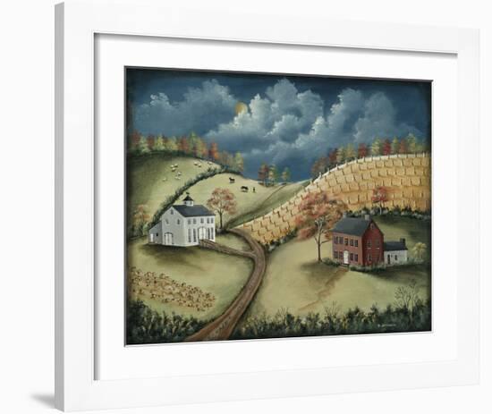 Autumn Harvest-Barbara Jeffords-Framed Giclee Print