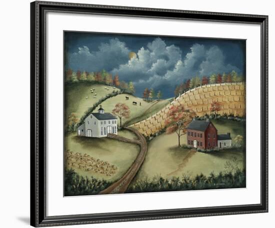 Autumn Harvest-Barbara Jeffords-Framed Giclee Print