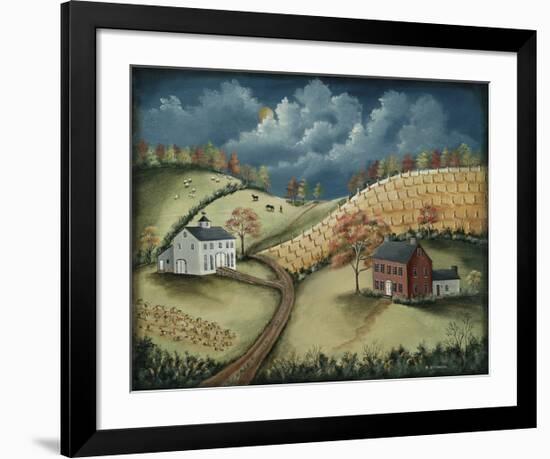 Autumn Harvest-Barbara Jeffords-Framed Giclee Print