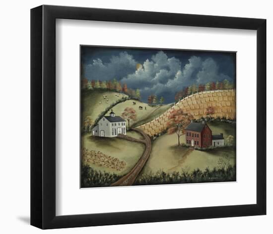 Autumn Harvest-Barbara Jeffords-Framed Art Print
