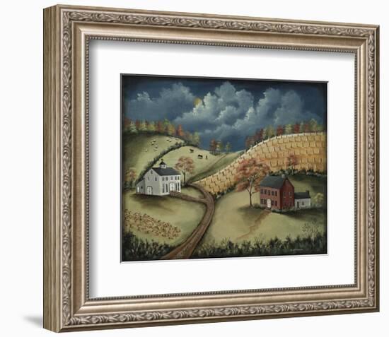 Autumn Harvest-Barbara Jeffords-Framed Art Print