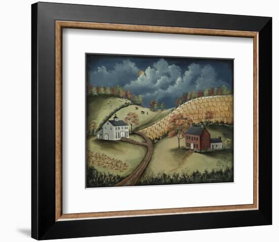 Autumn Harvest-Barbara Jeffords-Framed Art Print