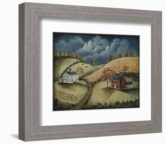 Autumn Harvest-Barbara Jeffords-Framed Art Print