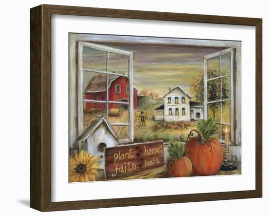 Autumn Harvest-Marilyn Dunlap-Framed Art Print