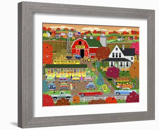 Autumn Harvest-Mark Frost-Framed Giclee Print