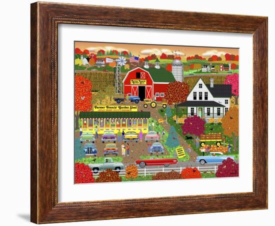 Autumn Harvest-Mark Frost-Framed Giclee Print