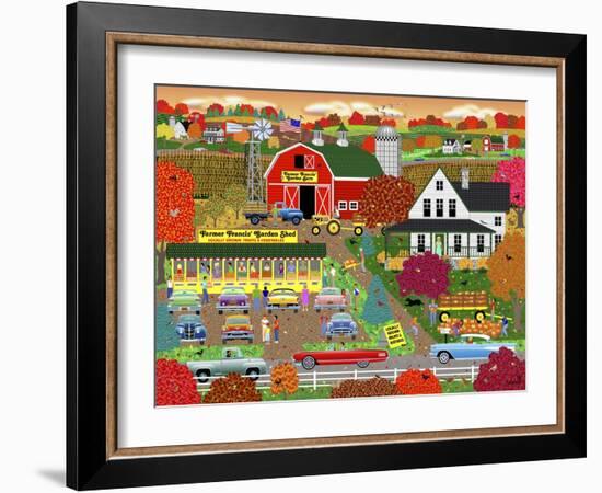 Autumn Harvest-Mark Frost-Framed Giclee Print