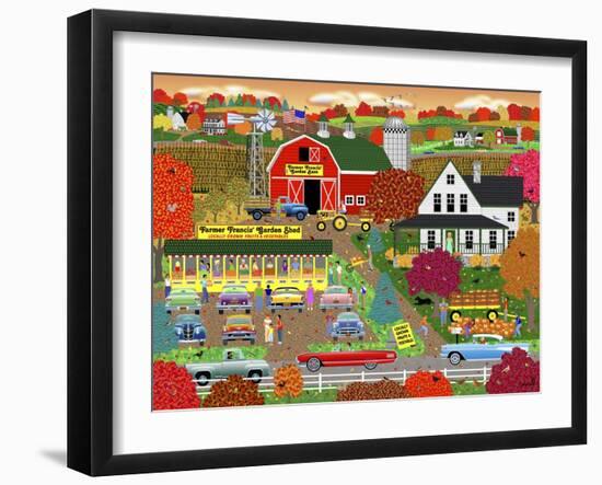 Autumn Harvest-Mark Frost-Framed Giclee Print