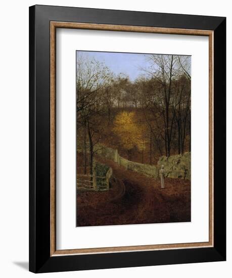 Autumn (Herbst), 1878-John Atkinson Grimshaw-Framed Giclee Print