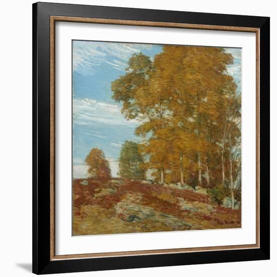 Autumn Hilltop, New England, 1906-Henry Alexander-Framed Giclee Print