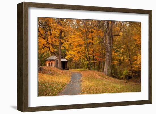 Autumn Home-Natalie Mikaels-Framed Photographic Print