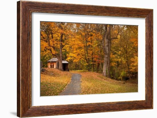 Autumn Home-Natalie Mikaels-Framed Photographic Print