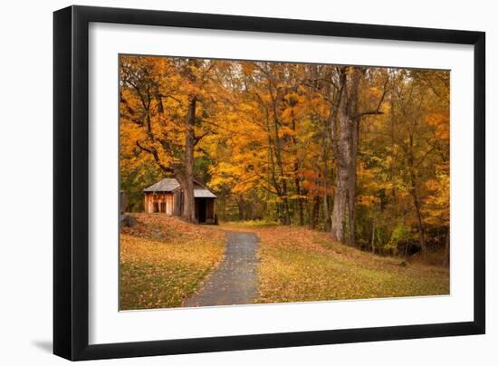 Autumn Home-Natalie Mikaels-Framed Photographic Print