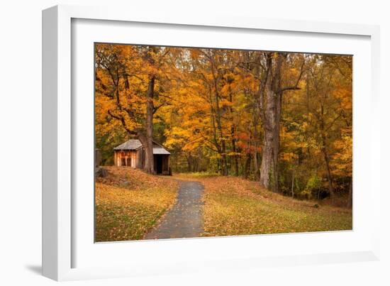 Autumn Home-Natalie Mikaels-Framed Photographic Print