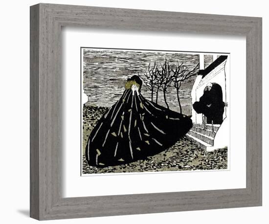 Autumn (Illustration for the Magazine 'Mir Iskusstva')-null-Framed Giclee Print