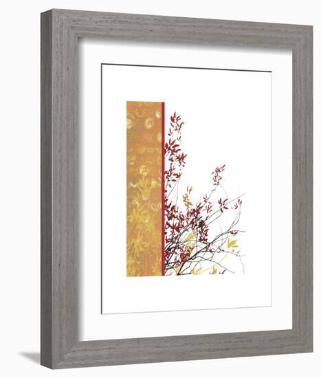 Autumn Impasto-Erin Clark-Framed Art Print