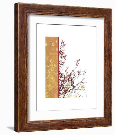 Autumn Impasto-Erin Clark-Framed Art Print