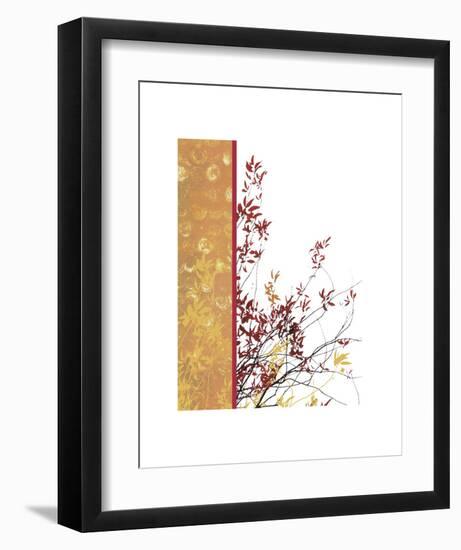 Autumn Impasto-Erin Clark-Framed Art Print