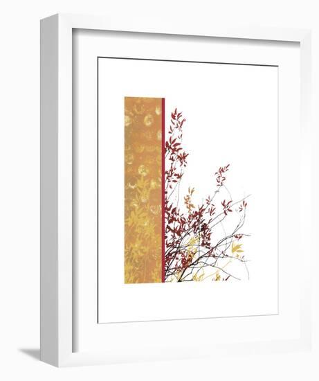 Autumn Impasto-Erin Clark-Framed Art Print