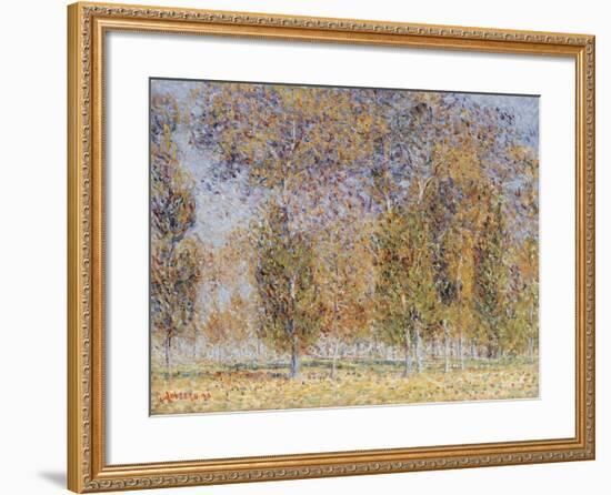 Autumn Impression, Saint-Cyr-Du-Vaudreuil, 1899-Gustave Loiseau-Framed Giclee Print