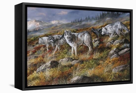 Autumn in Alaska-Trevor V. Swanson-Framed Premier Image Canvas