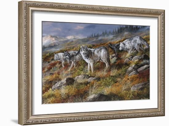 Autumn in Alaska-Trevor V. Swanson-Framed Giclee Print