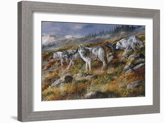 Autumn in Alaska-Trevor V. Swanson-Framed Giclee Print