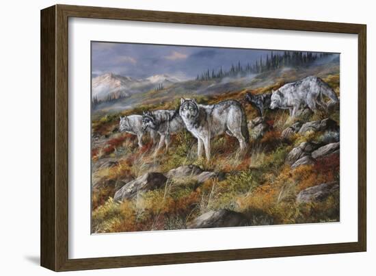 Autumn in Alaska-Trevor V. Swanson-Framed Giclee Print