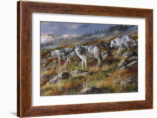 Autumn in Alaska-Trevor V. Swanson-Framed Giclee Print