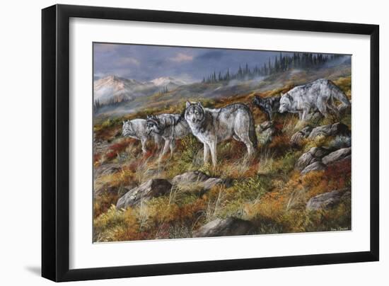 Autumn in Alaska-Trevor V. Swanson-Framed Giclee Print