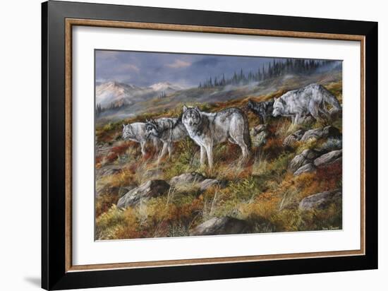 Autumn in Alaska-Trevor V. Swanson-Framed Giclee Print