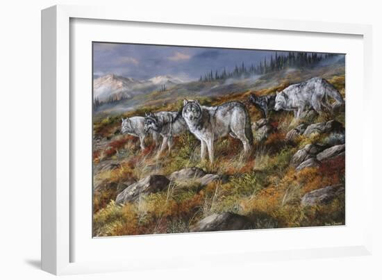 Autumn in Alaska-Trevor V. Swanson-Framed Giclee Print