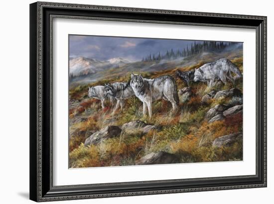 Autumn in Alaska-Trevor V. Swanson-Framed Giclee Print