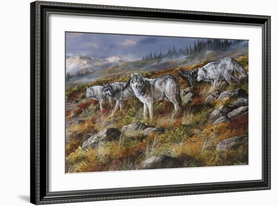 Autumn in Alaska-Trevor V. Swanson-Framed Giclee Print