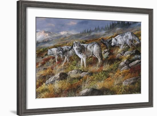 Autumn in Alaska-Trevor V. Swanson-Framed Giclee Print