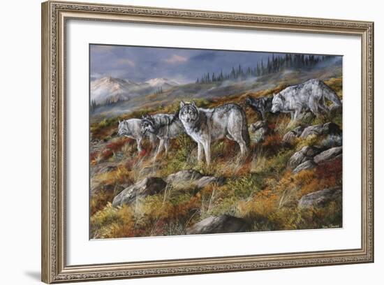 Autumn in Alaska-Trevor V. Swanson-Framed Giclee Print