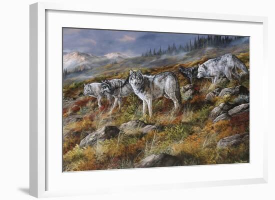 Autumn in Alaska-Trevor V. Swanson-Framed Giclee Print