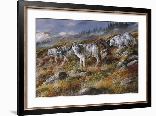 Autumn in Alaska-Trevor V. Swanson-Framed Giclee Print