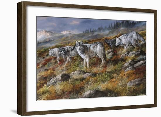 Autumn in Alaska-Trevor V. Swanson-Framed Giclee Print