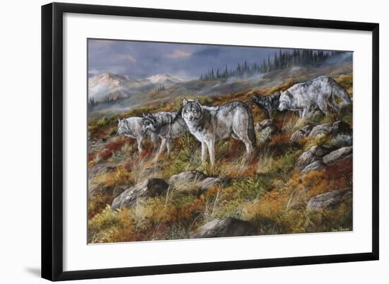 Autumn in Alaska-Trevor V. Swanson-Framed Giclee Print