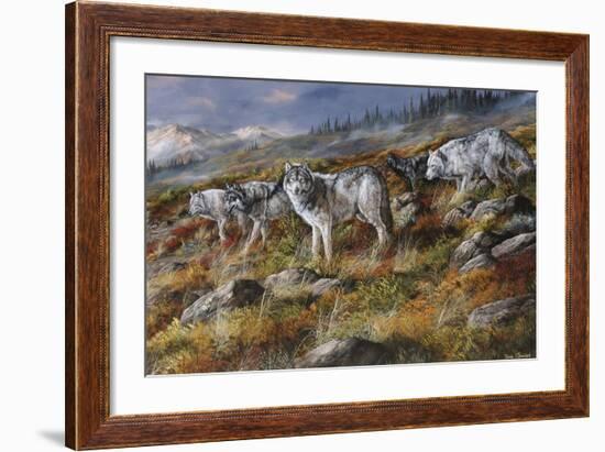 Autumn in Alaska-Trevor V. Swanson-Framed Giclee Print