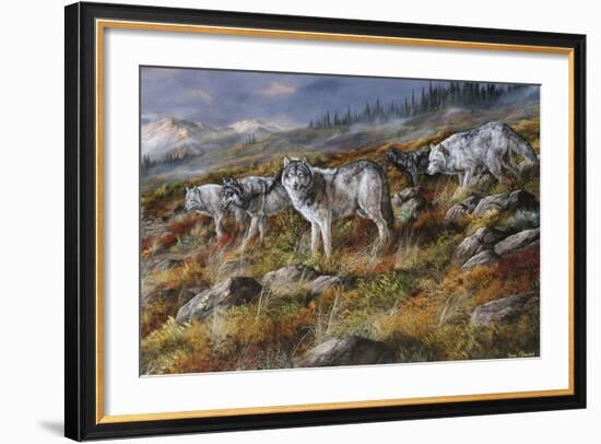 Autumn in Alaska-Trevor V. Swanson-Framed Giclee Print