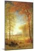 Autumn in America, Oneida County, New York-Albert Bierstadt-Mounted Giclee Print