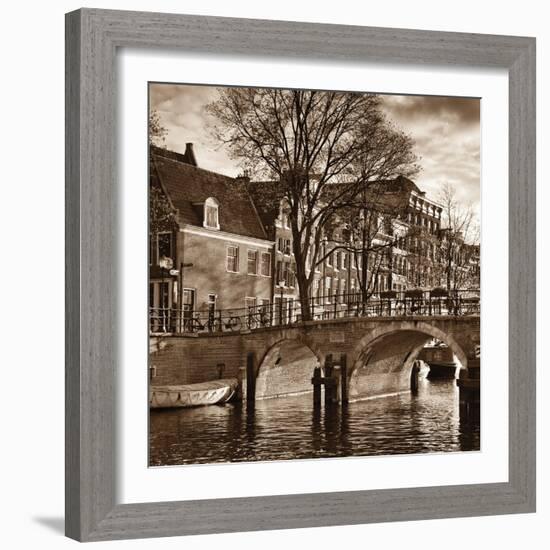 Autumn in Amsterdam II-Jeff Maihara-Framed Art Print